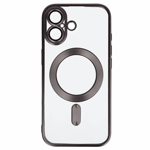Metallic Magsafe Case for Iphone 17 Titanium