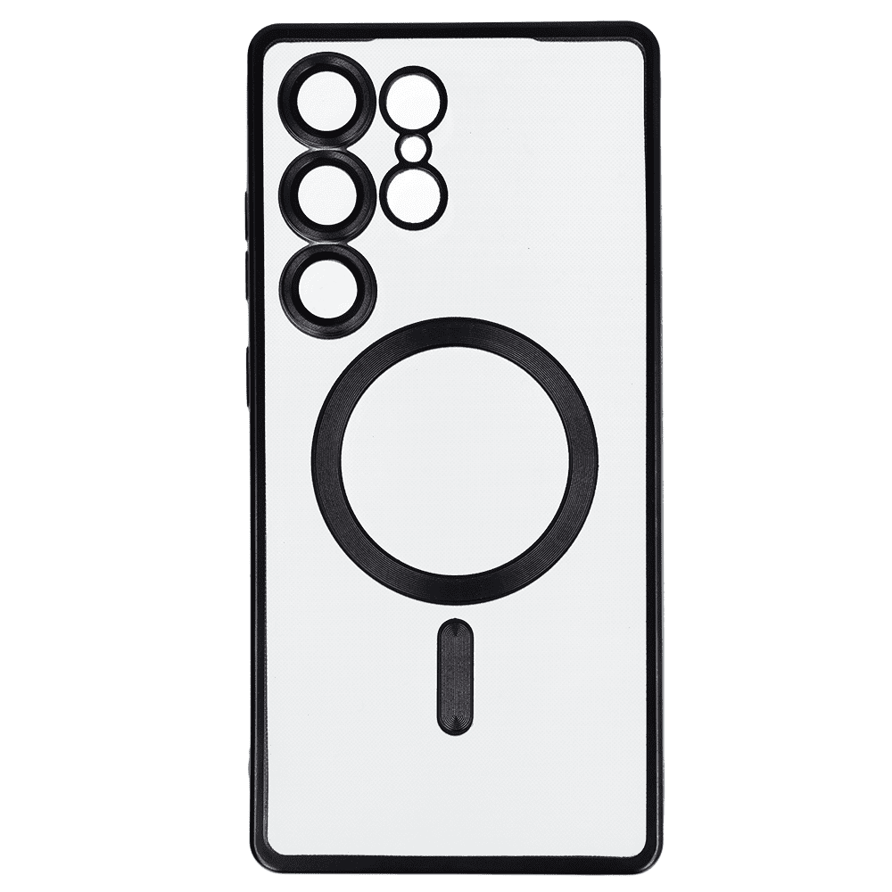 Metallic Magsafe Case for Samsung Galaxy S25 Ultra Black