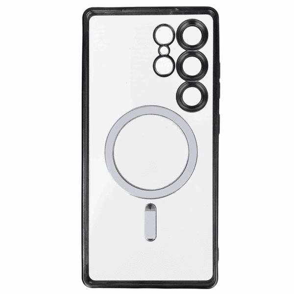 Metallic Magsafe Case for Samsung Galaxy S25 Ultra Black