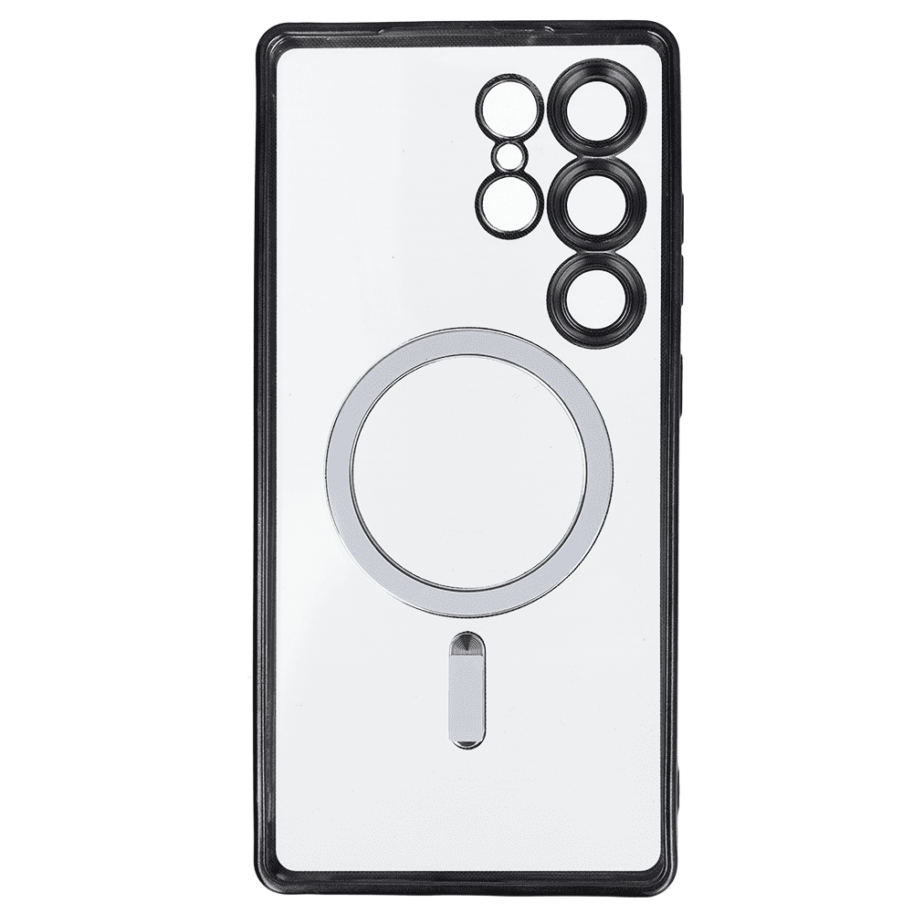 Metallic Magsafe Case for Samsung Galaxy S25 Ultra Black