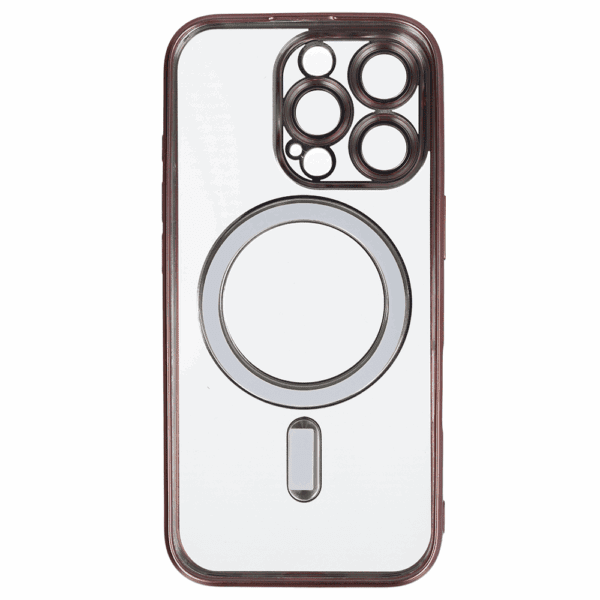 Metallic Magsafe Case for Iphone 16 Pro Pink