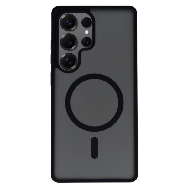 Tel Protect Aura Matte Magsafe Case for Samsung Galaxy S25 Ultra black