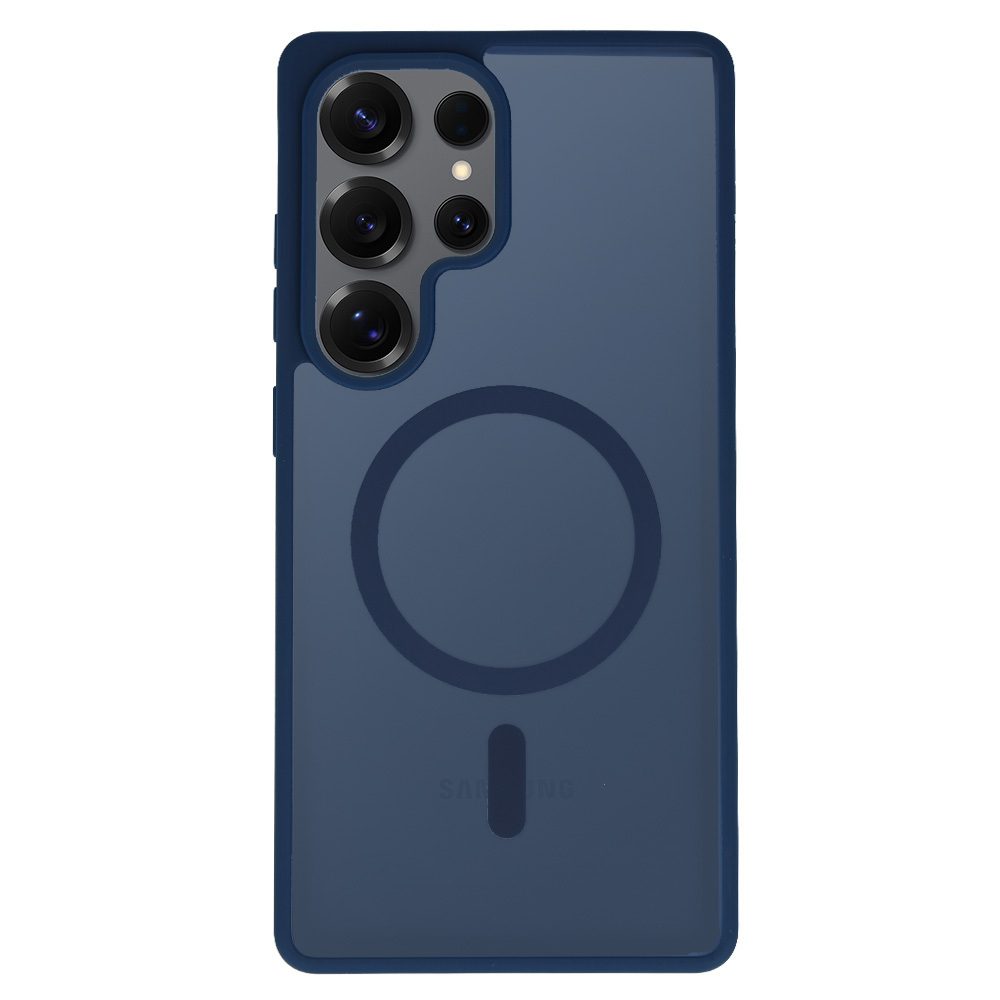 Tel Protect Aura Matte Magsafe Case for Samsung Galaxy S25 Ultra navy