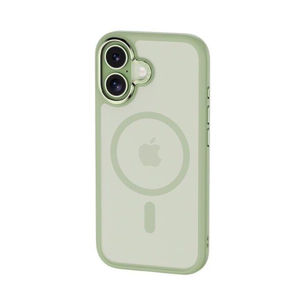 Benks Magnetic Mist Case Metal Frame (C067) for Iphone 17 green (Camera Control Button)