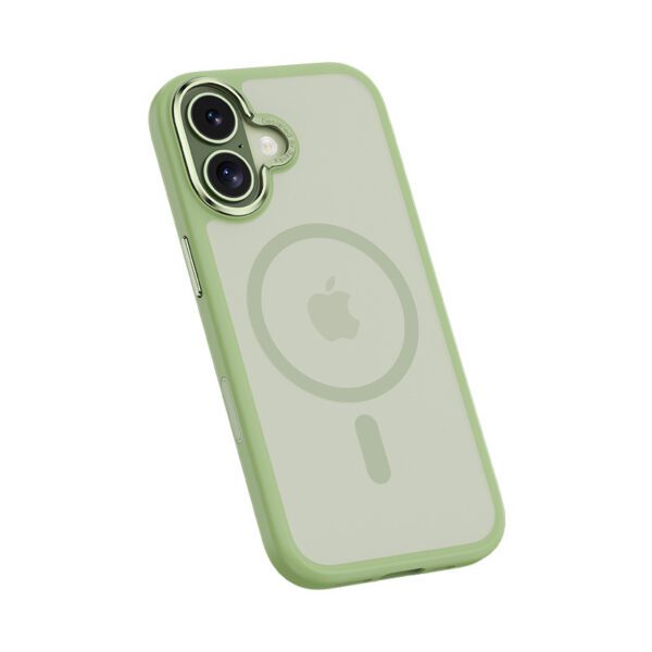 Benks Magnetic Mist Case Metal Frame (C067) for Iphone 17 green (Camera Control Button)