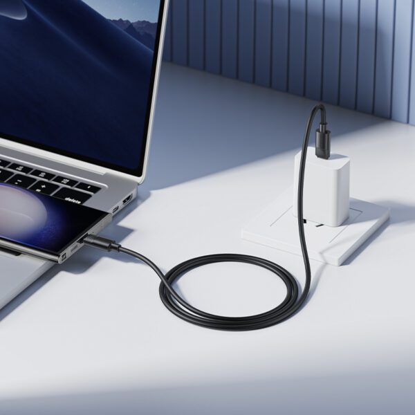 Borofone Cable BX123 Leya - Type C to Type C - PD 60W 3A 1 metre white