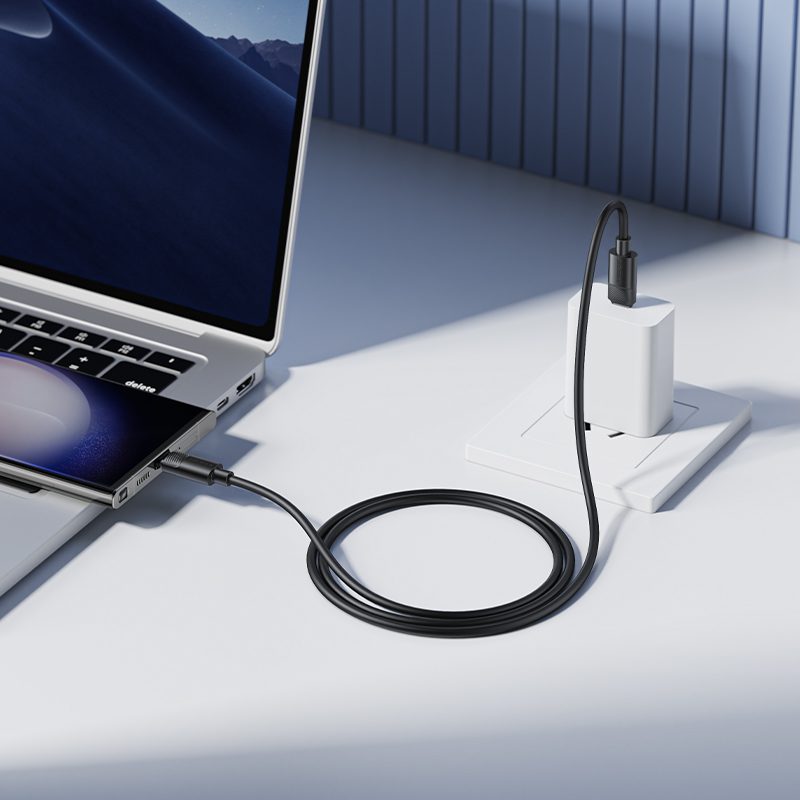 Borofone Cable BX123 Leya - Type C to Type C - PD 60W 3A 1 metre white