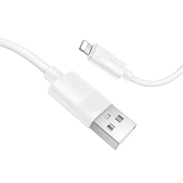 foto_add-339032 Borofone Cable BX123 Leya - USB to Lightning - 12W 2,4A 1 metre white