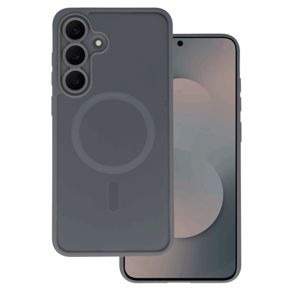 Tel Protect Aura Matte Magsafe Case for Samsung Galaxy S25 FE grey