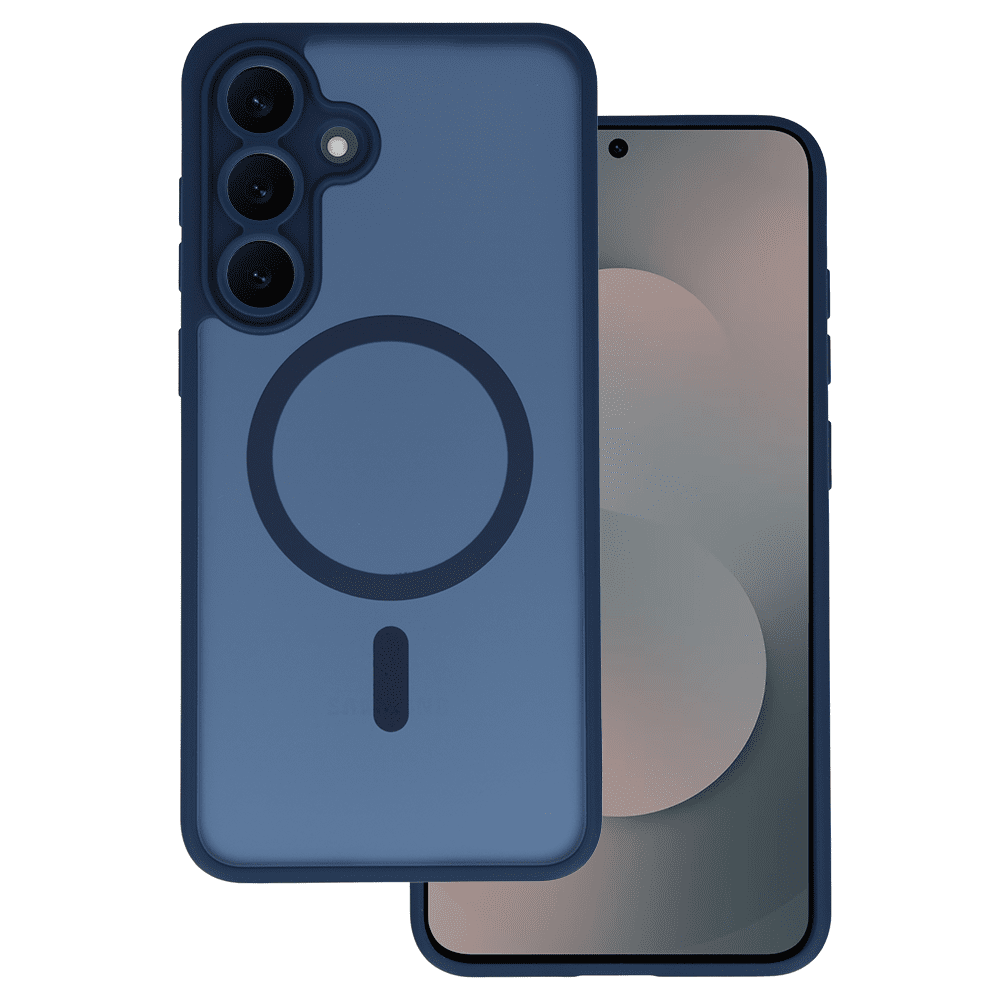 Tel Protect Aura Matte Magsafe Case for Samsung Galaxy S25 FE navy