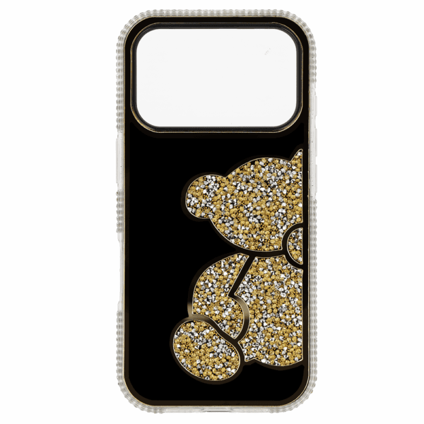 Teddy Bear Case for Iphone 16 Pro Max gold