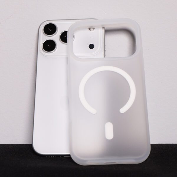 Tel Protect Mist Matte Magsafe Case for Iphone 15 Pro transparent