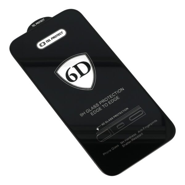 Tel Protect Full Glue 6D Tempered Glass for MOTOROLA EDGE 70 5G BLACK