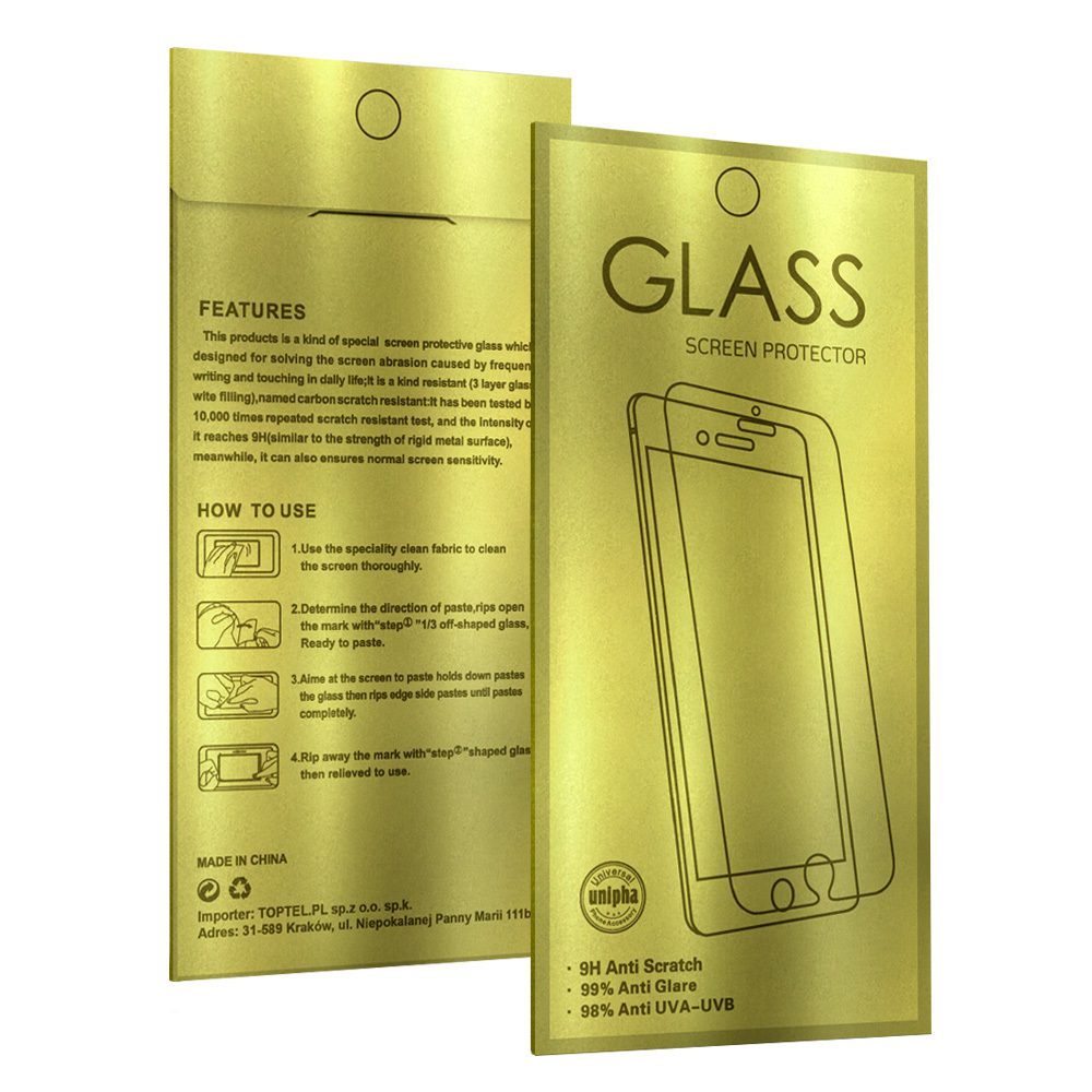 Tempered Glass Gold for XIAOMI REDMI 15C 4G/5G