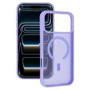 Tel Protect Aura Matte Magsafe Case for Iphone 17 Pro Max purple