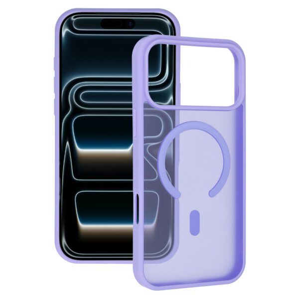 Tel Protect Aura Matte Magsafe Case for Iphone 17 Pro Max purple