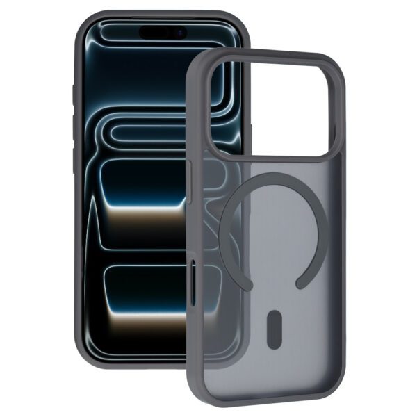Tel Protect Aura Matte Magsafe Case for Iphone 17 Pro Max steel grey