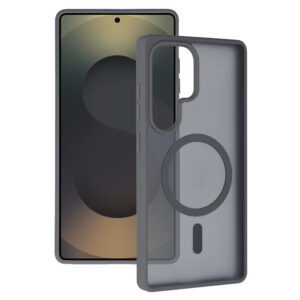 Tel Protect Aura Matte Magsafe Case for Samsung Galaxy S25/S24 grey