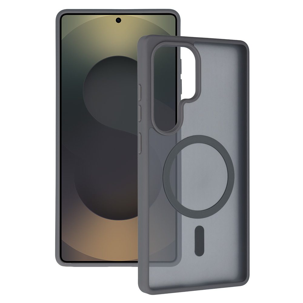 Tel Protect Aura Matte Magsafe Case for Samsung Galaxy S25 Ultra grey