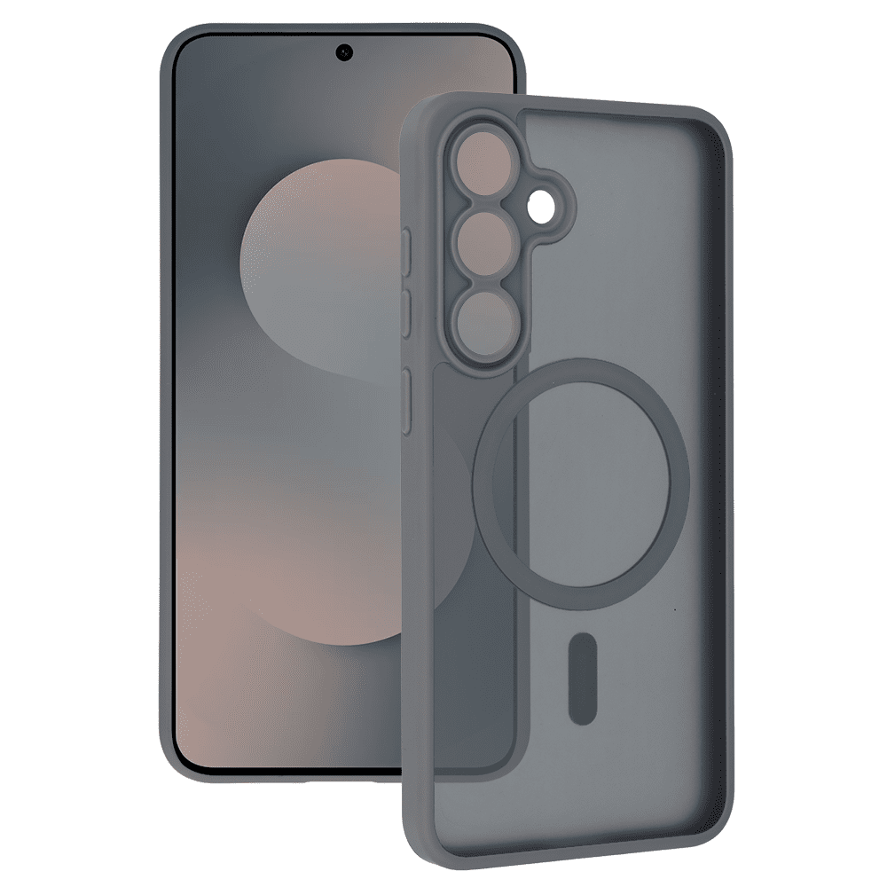 Tel Protect Aura Matte Magsafe Case for Samsung Galaxy S25 FE grey
