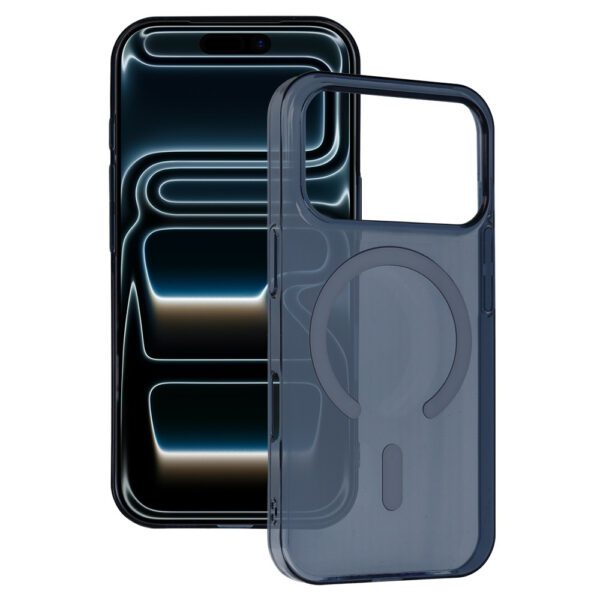 Transparent Slim Magsafe Case do Iphone 17 Pro deep blue
