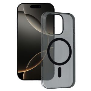 Transparent Slim Magsafe Case do Iphone 16 black