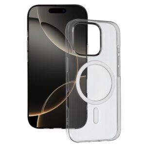 Transparent Slim Magsafe Case do Iphone 16 Pro Max grey