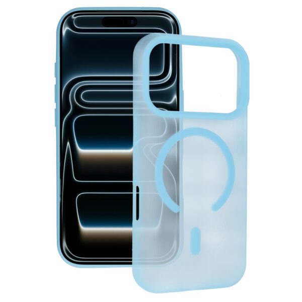 Tel Protect Mist Matte Magsafe Case for Iphone 17 Pro light blue