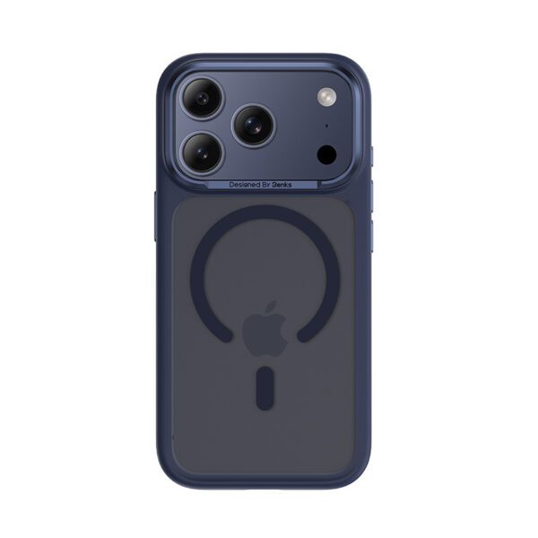 Benks Magnetic Mist Case Metal Frame (C067) for Iphone 17 blue (Camera Control Button)