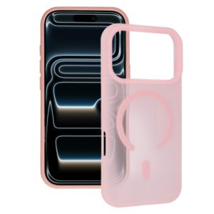 Tel Protect Mist Matte Magsafe Case for Samsung Galaxy S24 light pink
