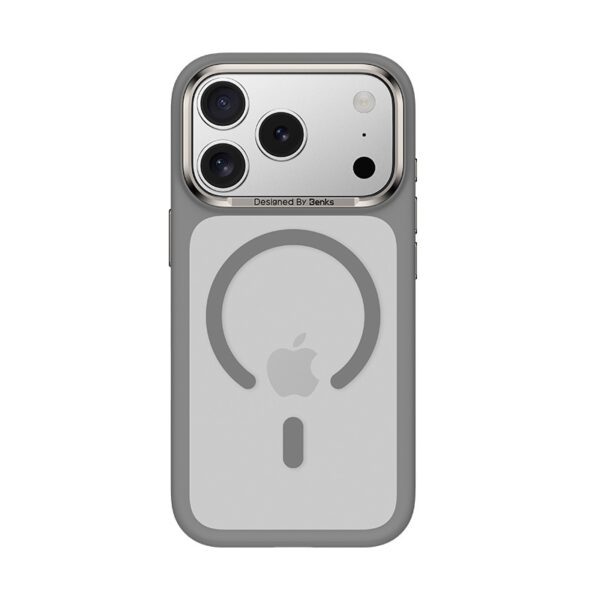 Benks Magnetic Mist Case Metal Frame (A069) for Iphone 17 Pro grey (Camera Control Button)