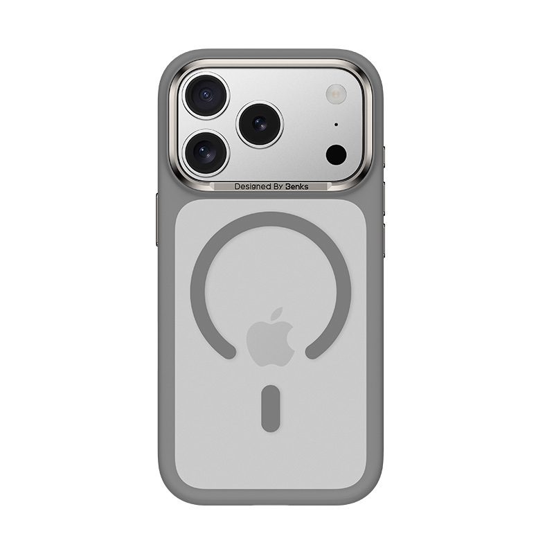 Benks Magnetic Mist Case Metal Frame (A069) for Iphone 17 Pro grey (Camera Control Button)