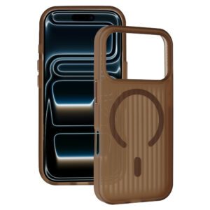 Tel Protect Twist Magsafe Case for Iphone 16 Pro Max coffee brown