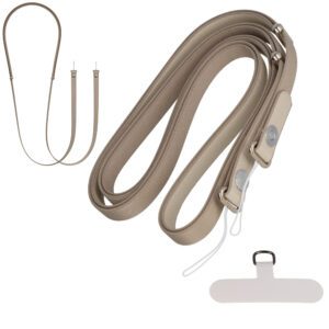 Crossbody Strap lanyard - beige