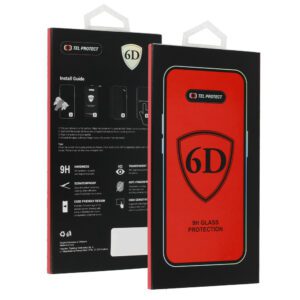Tel Protect Full Glue 6D Tempered Glass for XIAOMI 15T/15T PRO BLACK