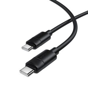 product-105685 Borofone Cable BX123 Leya - Type C to Type C - PD 60W 3A 1 metre black