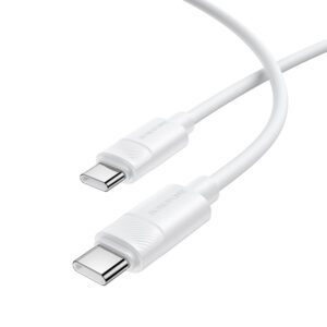 product-105686 Borofone Cable BX123 Leya - Type C to Type C - PD 60W 3A 1 metre white
