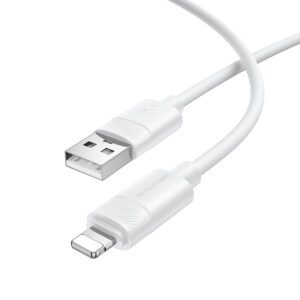 product-105687 Borofone Cable BX123 Leya - USB to Lightning - 12W 2,4A 1 metre white