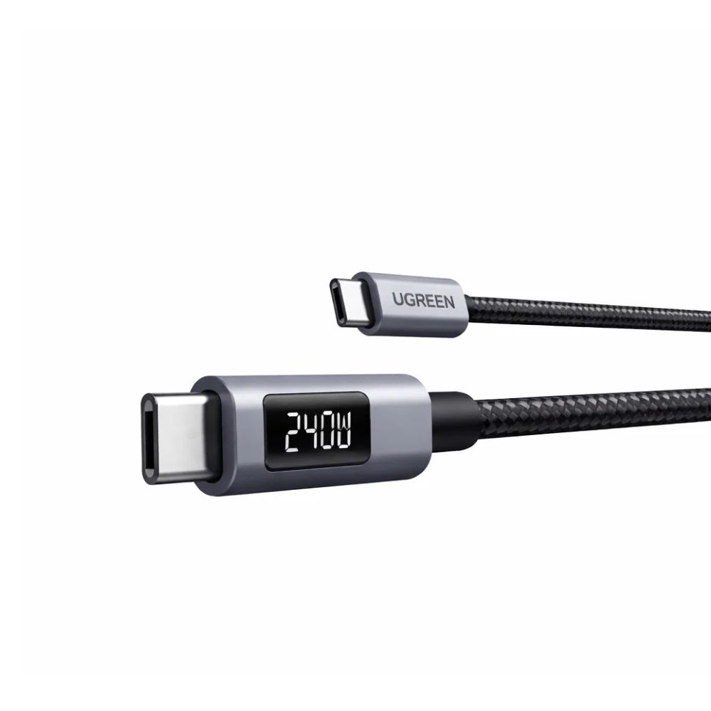 Καλώδιο Φόρτισης UGREEN L530 65867 USB-C σε USB-C PD 240W 2m Μαύρο
