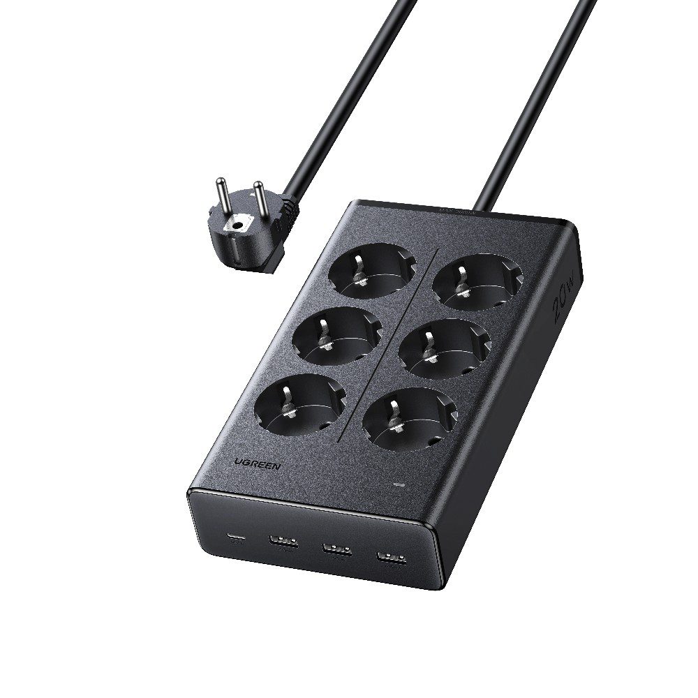 Πολύμπριζο 6 Θέσεων GaN PD 20W UGREEN S622 75141 1.5m
