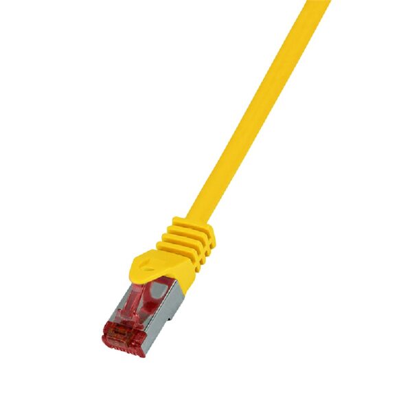 0285997 Καλώδιο Δικτύου S/FTP CAT6 LogiLink CQ2017S 0.25m Κίτρινο