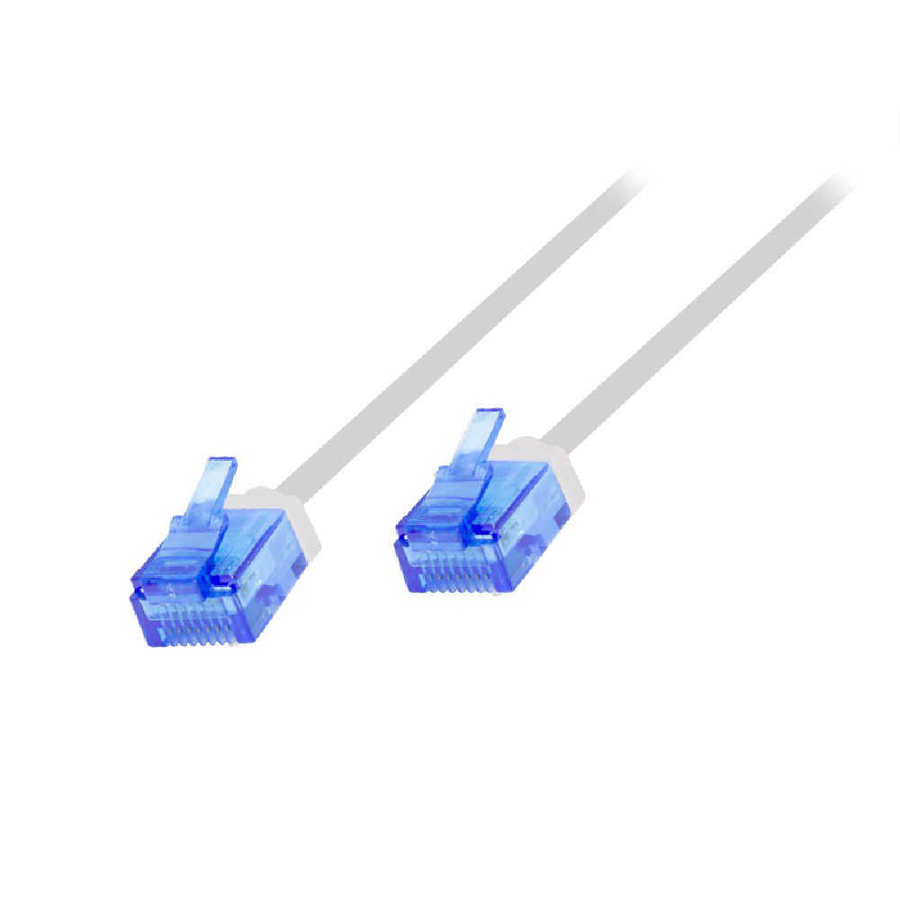 0286006 Καλώδιο Δικτύου U/UTP CAT6A LogiLink CQ3011U 0.30m Λευκό