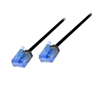 Καλώδιο Δικτύου UTP CAT6A LogiLink CQ3013U 0.30m Μαύρο