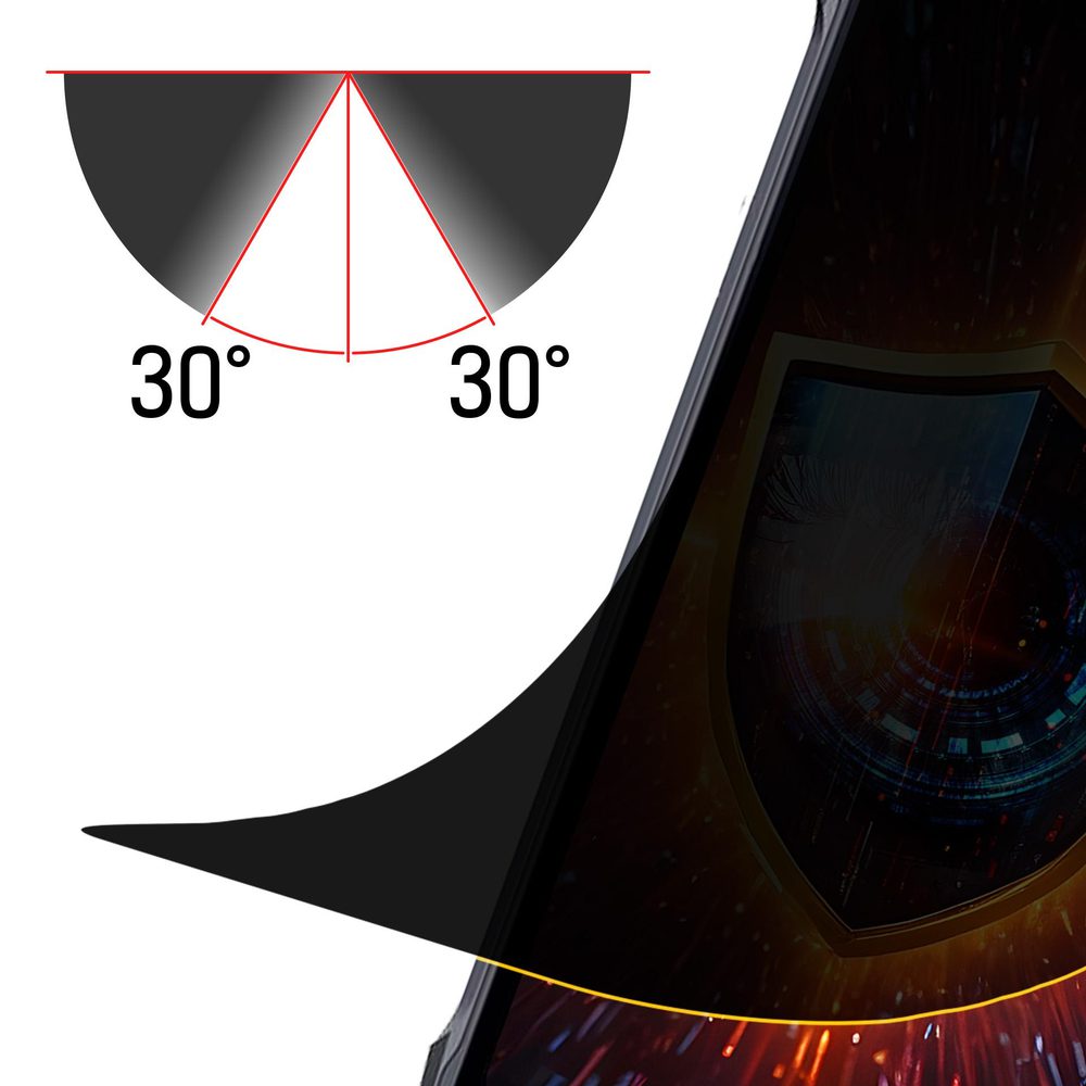 3mk Silky Matt Privacy privacy foil for ALLIGATOR Hotwav T7eng