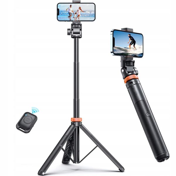 CREATOR: gd-jpeg v1.0 (using IJG JPEG v62), quality = 80 Tech-Protect L03S Bluetooth selfie stick with remote control, tripod up to 148cm and head 180 - blackeng