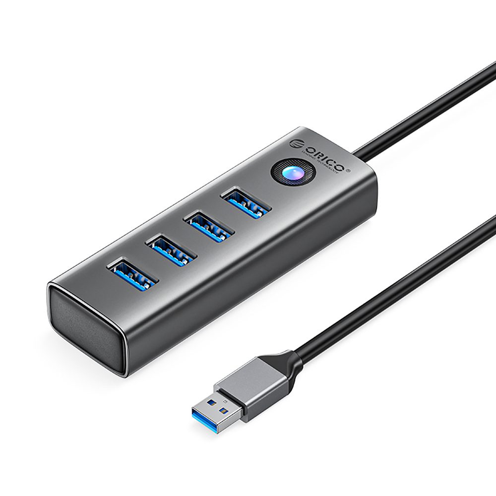 Orico PDD4U-U3 Hub 4x USB-A 3.0 - Grayeng