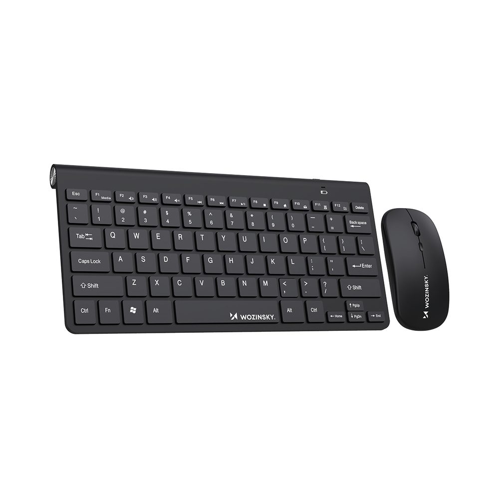 208958_1 Wozinsky Wireless Keyboard + Compact Mouse Set - Blackeng