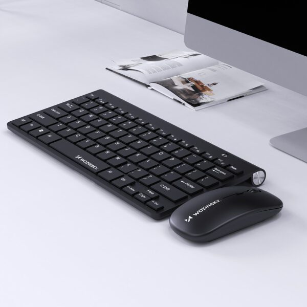 208958_7 Wozinsky Wireless Keyboard + Compact Mouse Set - Blackeng