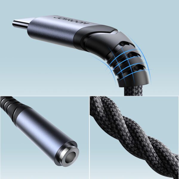 Joyroom SY-C01 USB-C DAC adapter to 3.5 mm mini jack - blackeng