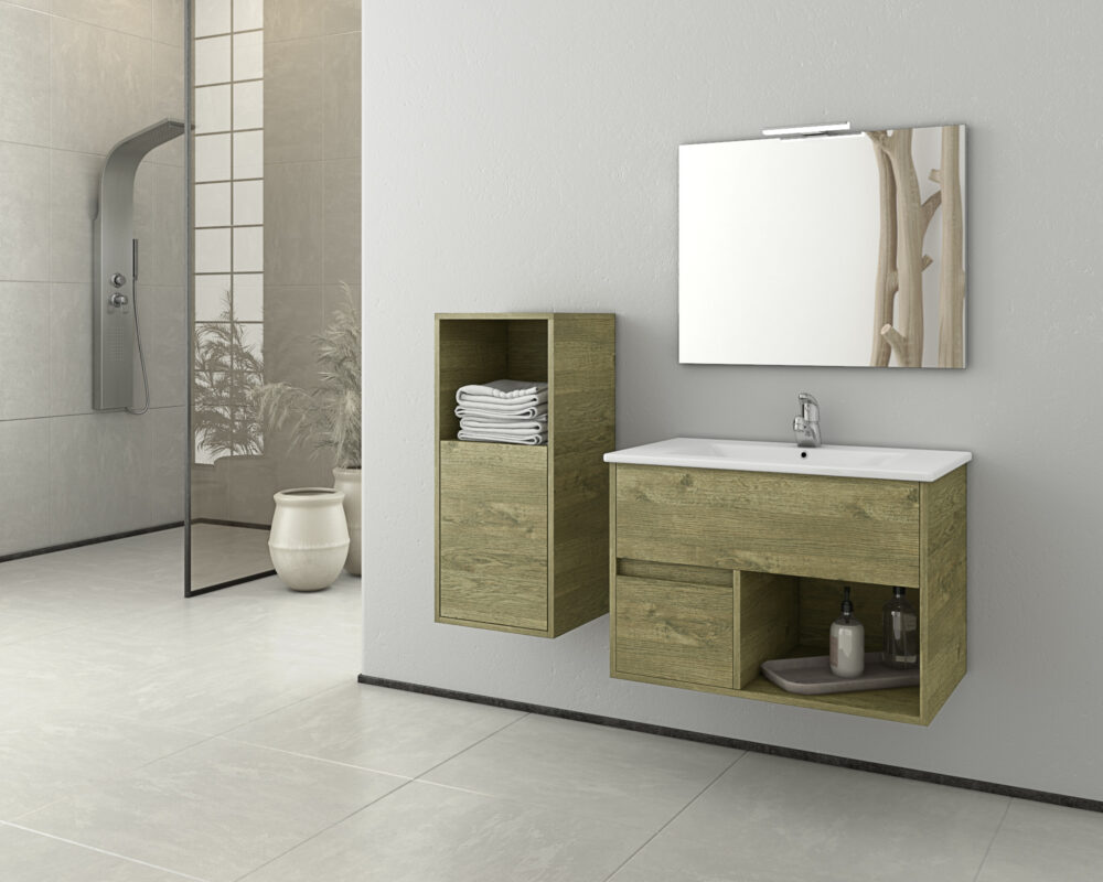 DROP SORRENTO 75 NATURAL WOOD